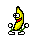 Banana qui rigole
